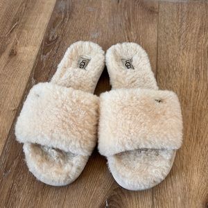 Ugg Fuzzy Slides